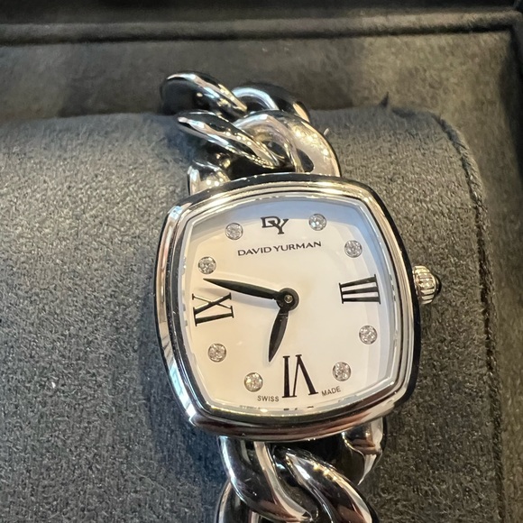 COPY - Stainless Steel Diamond 23mm Albion Quartz Watch White - Picture 9 of 17